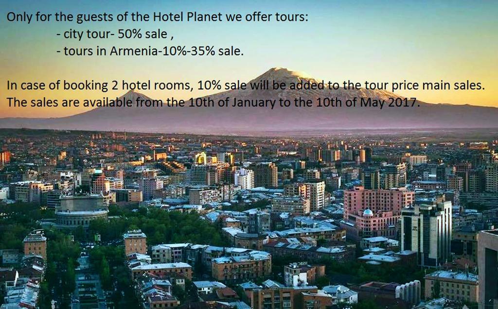 Planet Hotel Yerevan Bagian luar foto